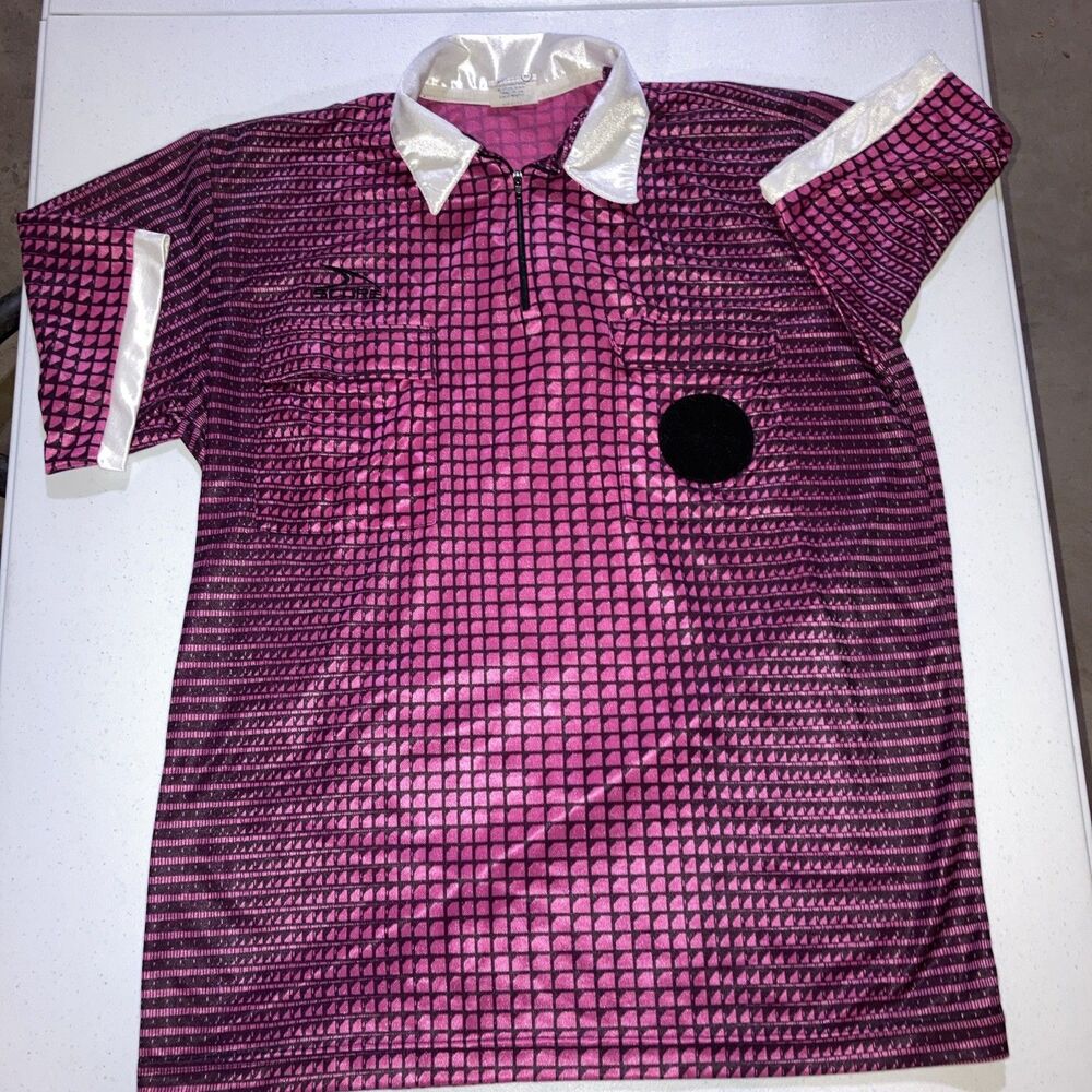 vintage SCORE soccer polo shirt mens size XL deadstock NWOT 90s made in USA